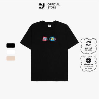 Áo Thun Unisex Tay Lỡ Smile Onyou T029 100% Cotton - Local Brand Chính Hãng