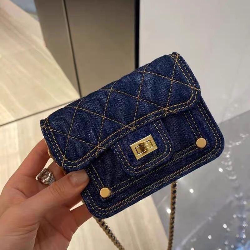 Túi xách mini denim nữ phong cách thời trang mã t67
