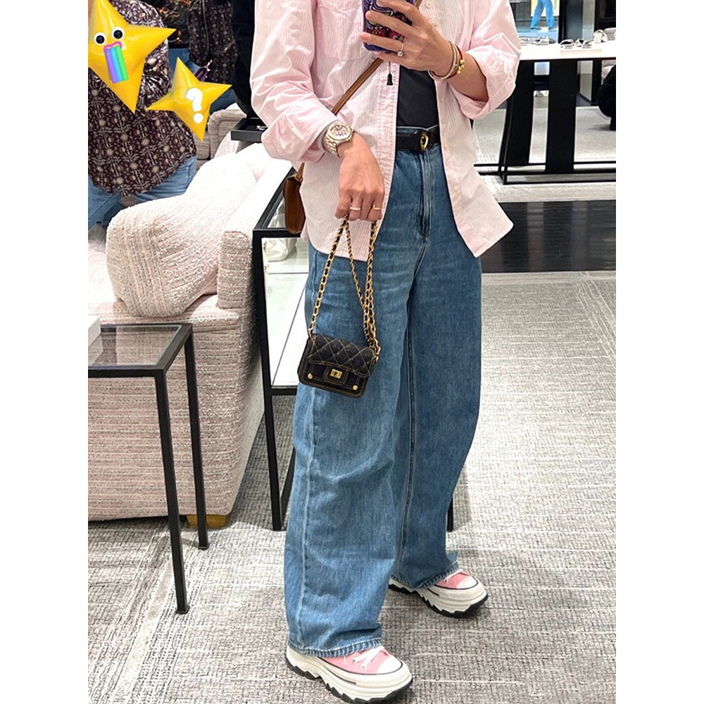 Túi xách mini denim nữ phong cách thời trang mã t67