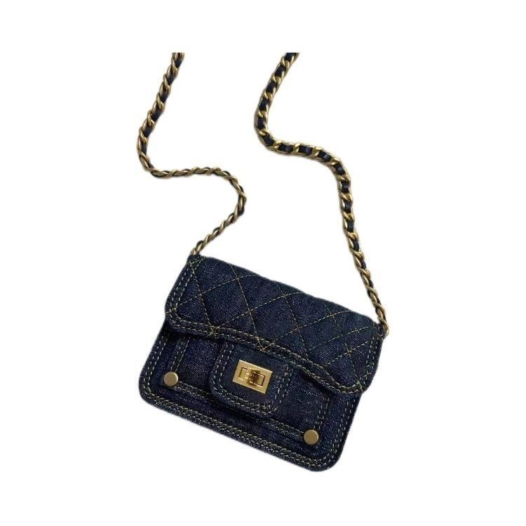 Túi xách mini denim nữ phong cách thời trang mã t67