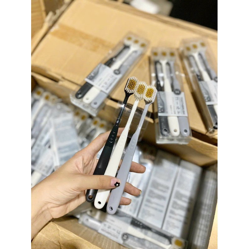 Set 3 Bàn Chải Siêu Mềm TOOTHBRUSH Chính Hãng