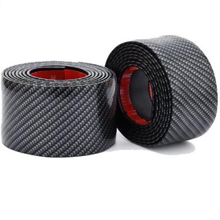 Miếng dán chống trầy cửa ô tô , nẹp carbon rộng 7cm dài 2,5m