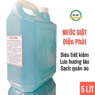 Nước Giặt Diệu Phát Hương Dịu Nhẹ Làm Mềm Vải Bình 5 Lít