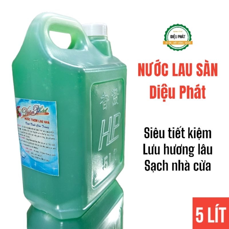 Nước Lau Sàn Diệu Phát Hương Hoa Hạ [5 & 6 Lít]