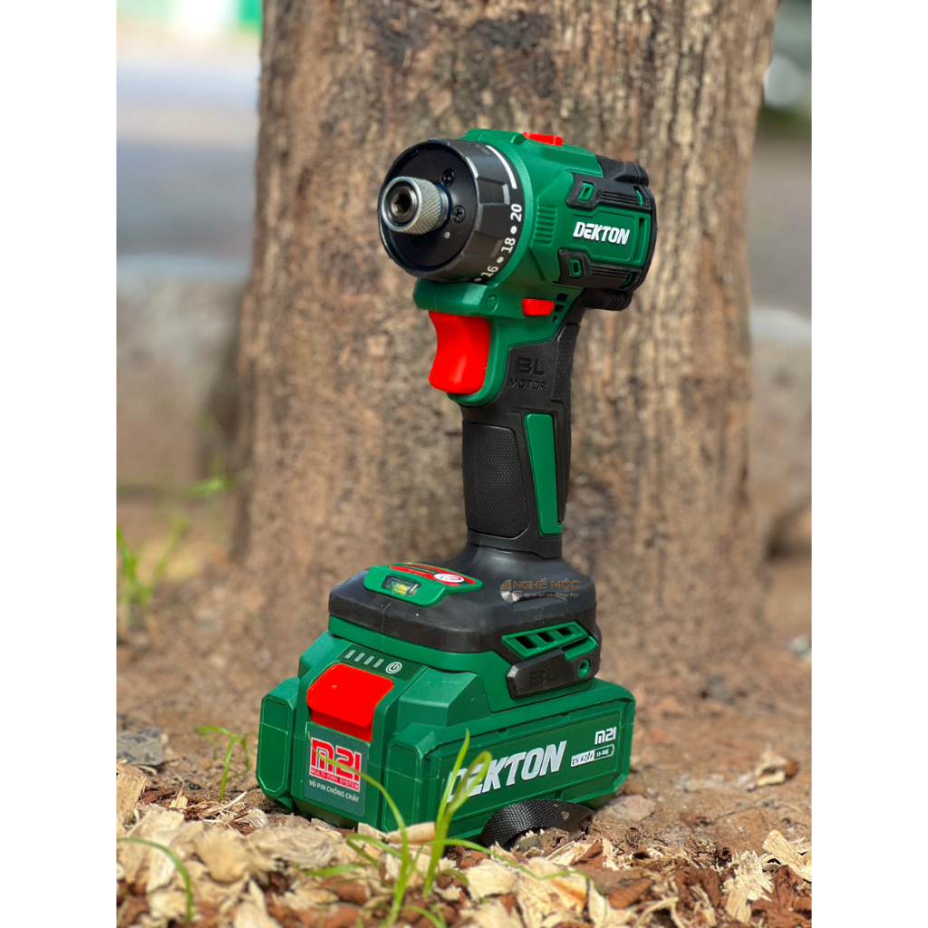 Thân Máy Vặn Vít Trượt Dùng Pin Dekton M21-VT55NCP - Motor Brushless - Lực Siết 55Nm - Chân Pin Phổ Thông