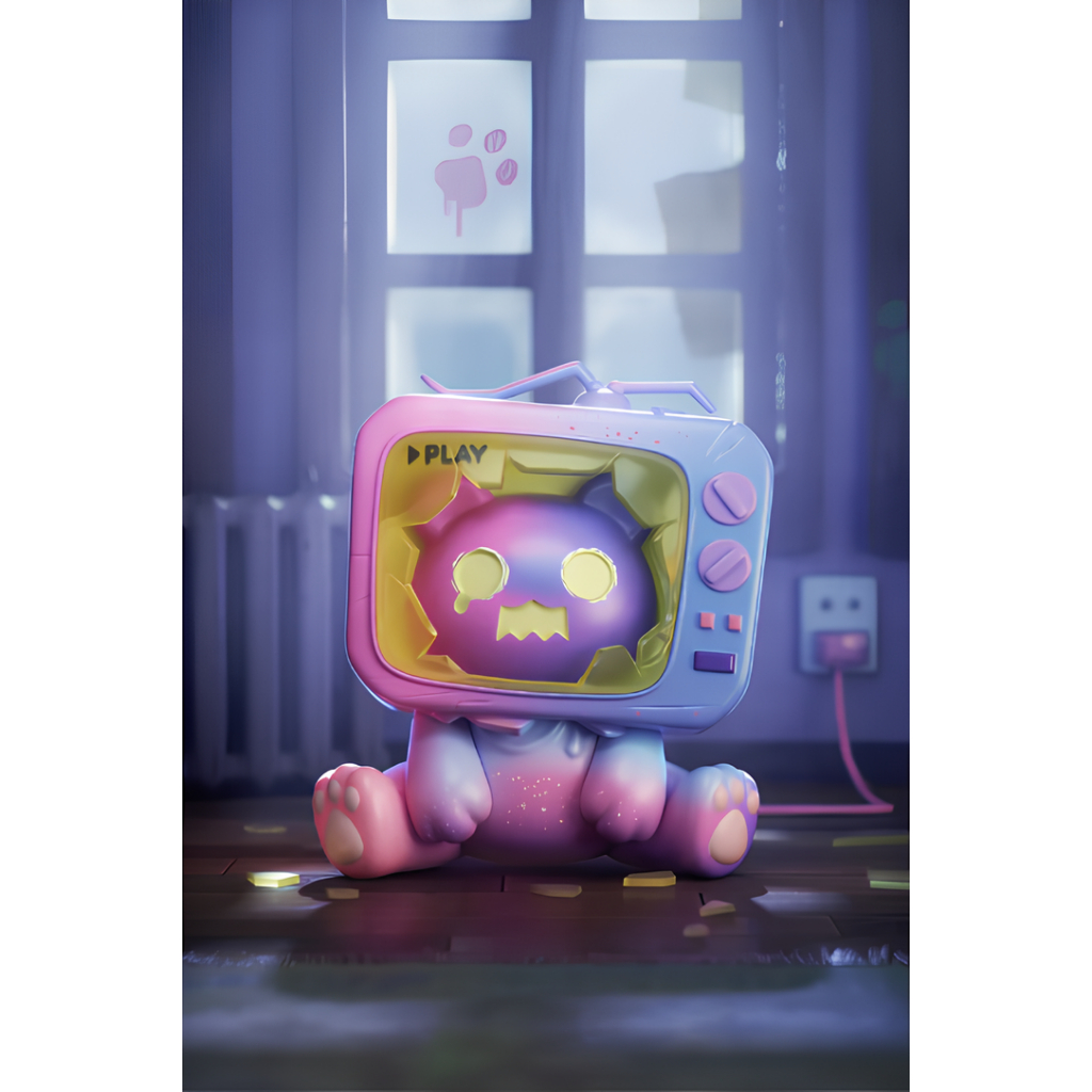 Mô hình/Blindbox ShinWoo - ShinWoo Ghost Bear House Series