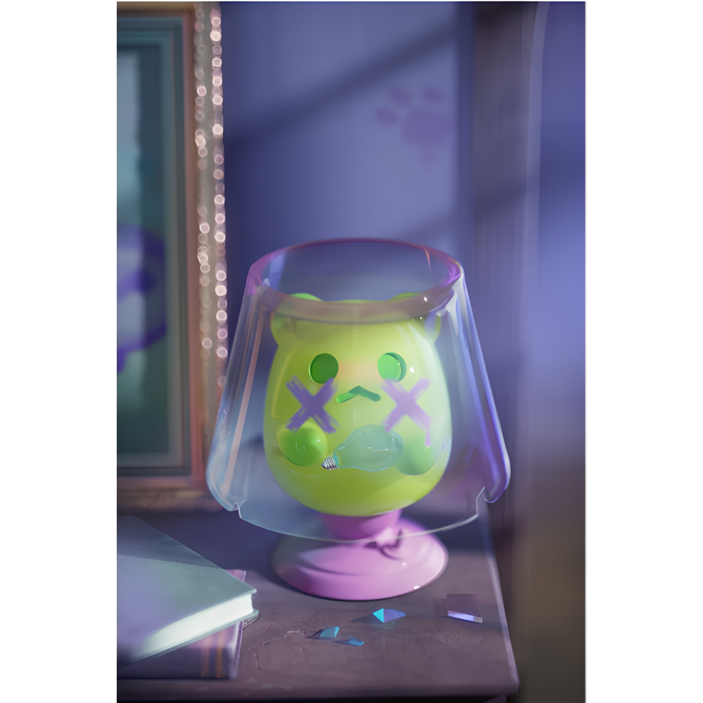 Mô hình/Blindbox ShinWoo - ShinWoo Ghost Bear House Series