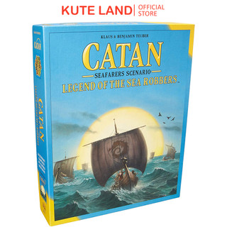 Bộ trò chơi board game catan legend of the sea robbers chất liệu nhựa bg6-12