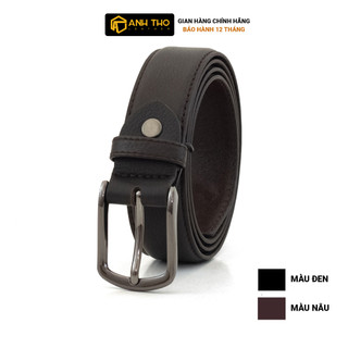 Thắt lưng da bò mik3-04 | anh tho leather