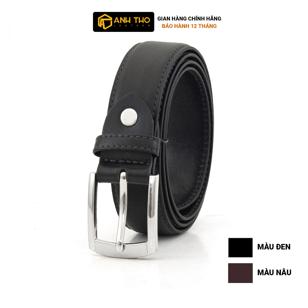 [Bản 2.8cm] Thắt lưng bản nhỏ EMO MNK3-05 | Anh Tho Leather