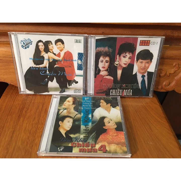 Combo 3 CD Liên Khúc Chiều Mưa