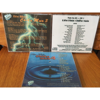 Combo 3 CD Liên Khúc Chiều Mưa