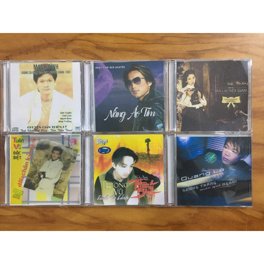 Combo 6 CD trữ tình tuyển chọn