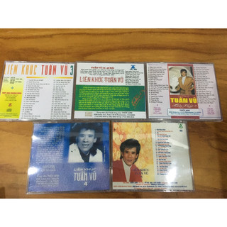 Combo 5 CD Liên khúc - Tuấn Vũ 12345