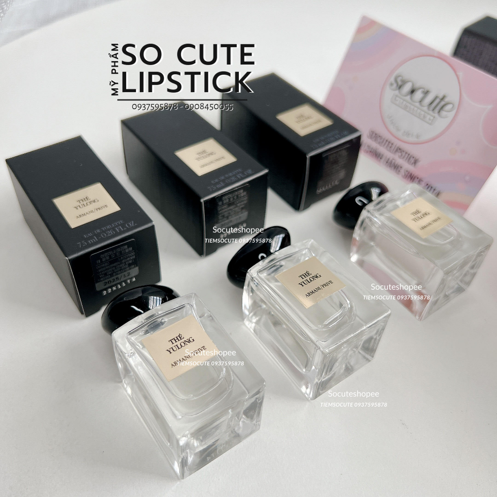 Nước hoa Giorgio ArMani Thé Yulong Prive Mẫu 10ml / Mini 7.5ml