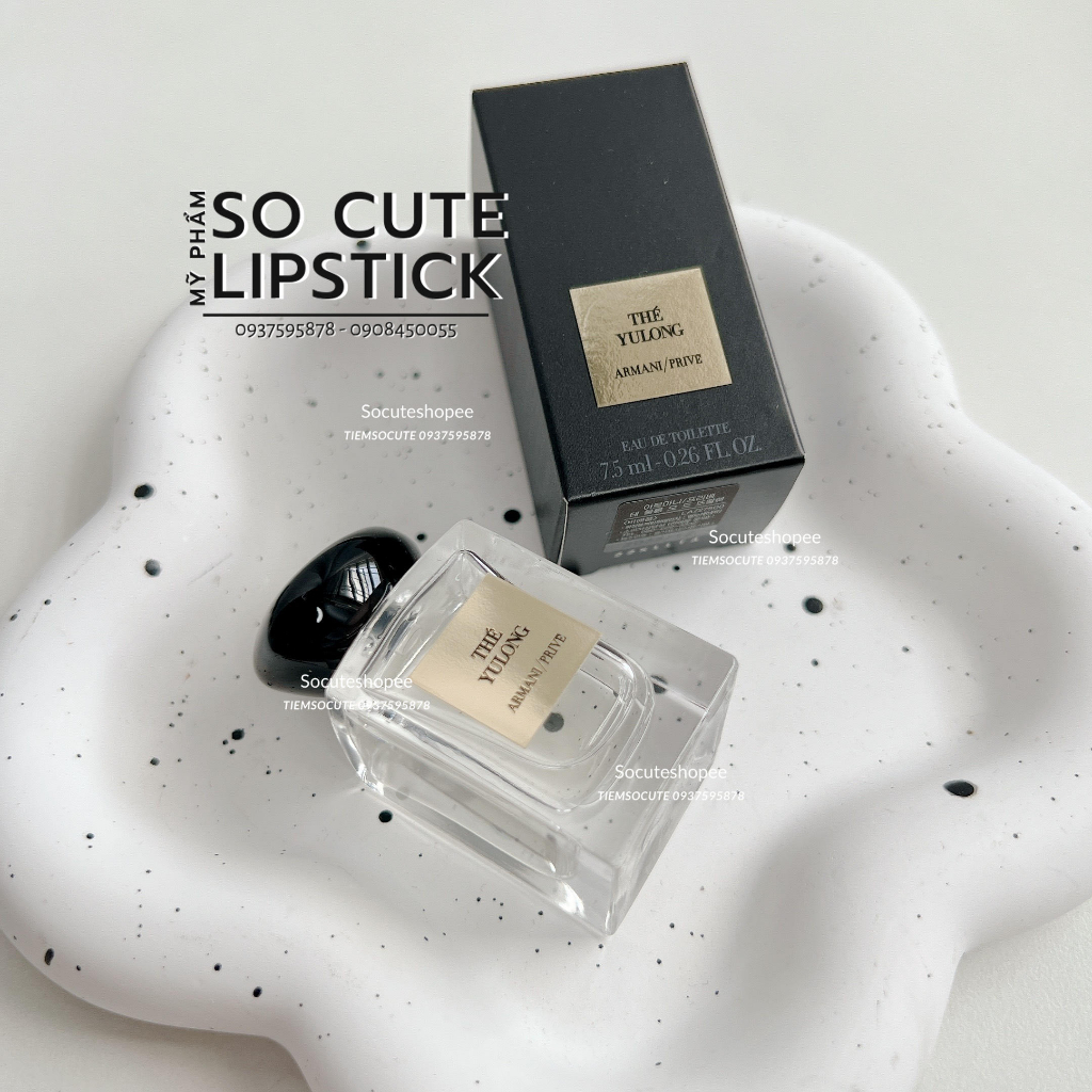 Nước hoa Giorgio ArMani Thé Yulong Prive Mẫu 10ml / Mini 7.5ml