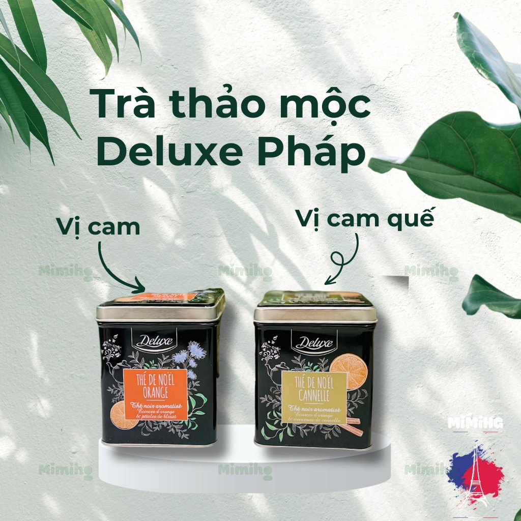 Trà Deluxe Pháp, trà hoa + quả, thơm bát ngát, làm vừa lòng tất cả mọi người_MiMi HG