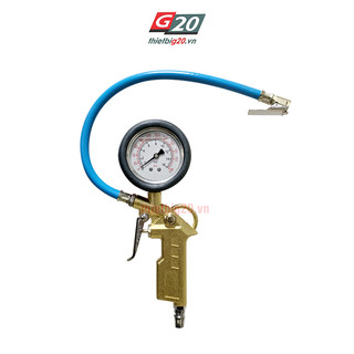 Đồng hồ bơm lốp áp lực cao, có dầu tcg-020a - 16 bar, 230 psi