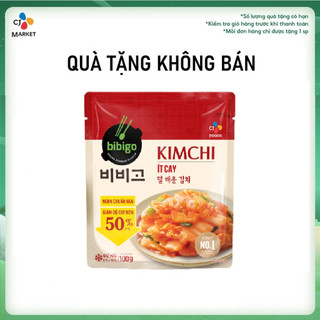 Kim chi bibigo cải thảo ít cay - gói 100g