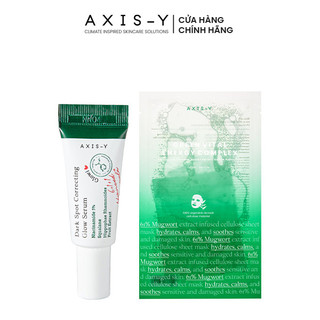 Qùa tặng không bán 1 qtaxis-y tinh chất dark spot 5ml + 1 qt axis-y axis-y mặt nạ giấy mugwort green 27ml