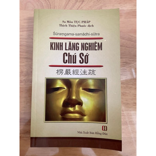 Sách - kinh lăng nghiêm chú sớ