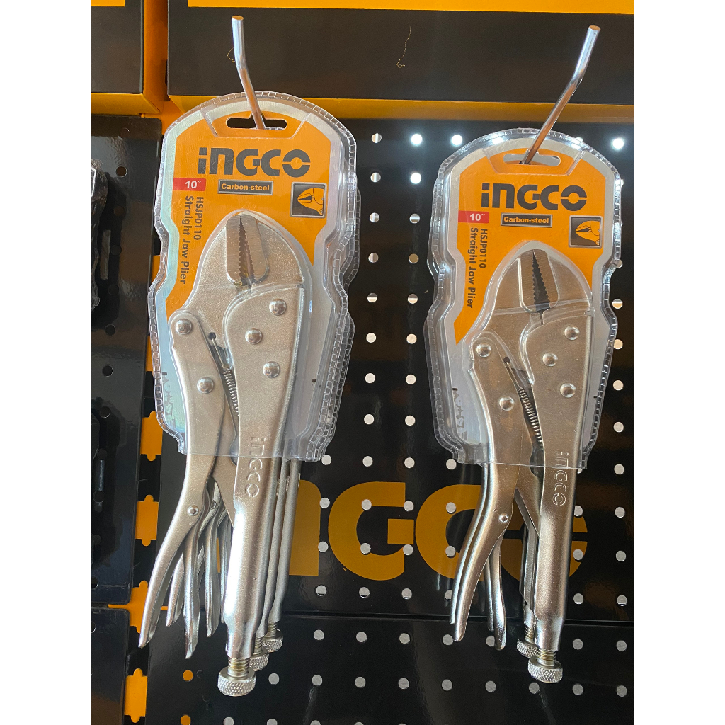 Kìm bấm hàm INGCO HSJP0110 kìm chết size 10 inch dùng chất liệu thép Cr-v