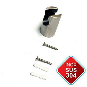 Đế gác vòi xịt vệ sinh inox 304 dành cho nhà tắm có ốc vít và tắc kê đầy đủ