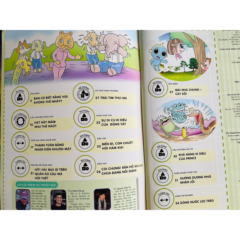 BỘ QUÀ TẶNG 3 MÓN THE YOUNG SCIENTISTS