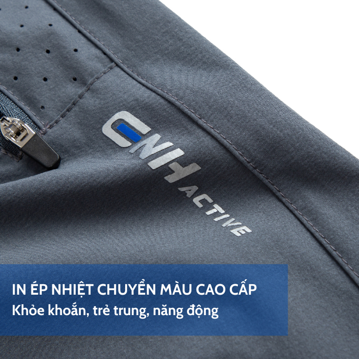 Quần dài thể thao nam GNH Active Quần thể thao nam dáng dài chất vải gió trẻ trung co giãn bốn chiều | GNH23032