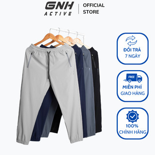 Quần dài thể thao nam GNH Active Quần thể thao nam JOGGER chất vải gió trẻ trung co giãn bốn chiều | GNH23032