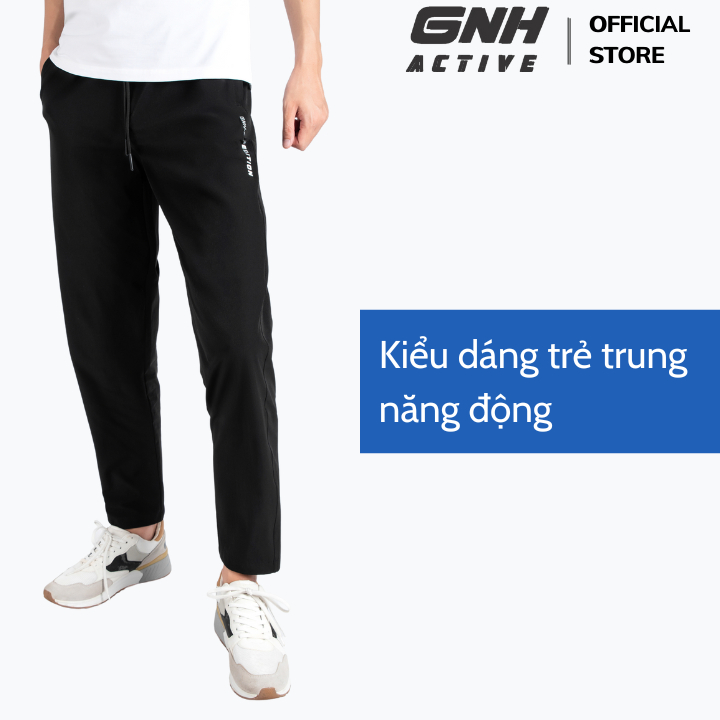 Quần dài nam thể thao GNH Active Quần thể thao nam dáng dài chất vải gió kiểu dáng trẻ trung năng động | GNH QGD 23031