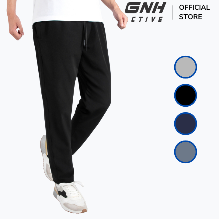 Quần dài nam thể thao GNH Active Quần thể thao nam dáng dài chất vải gió kiểu dáng trẻ trung năng động | GNH QGD 23031