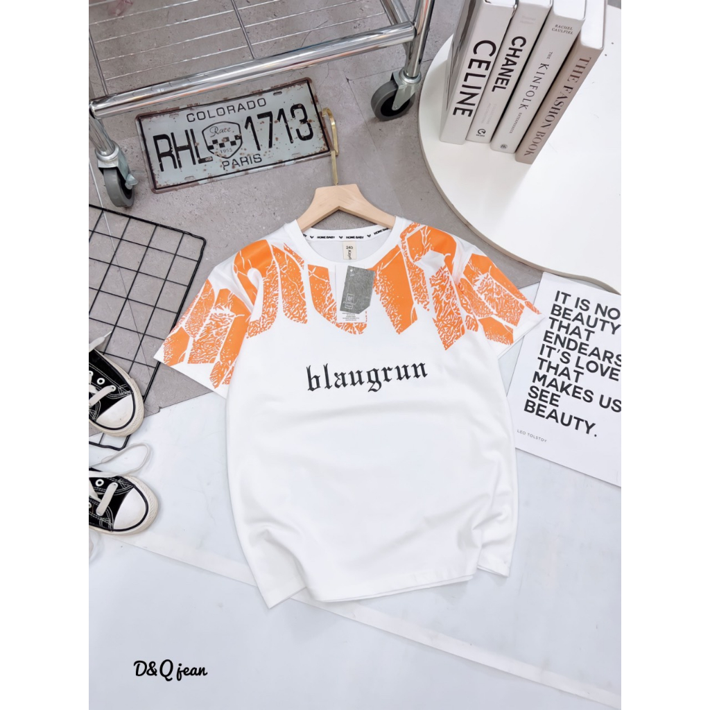 Áo phông đại cồ quảng châu cho bé trai 33-50kg cao cấp xịn xò, áo phông cổ tròn size đại bé trai