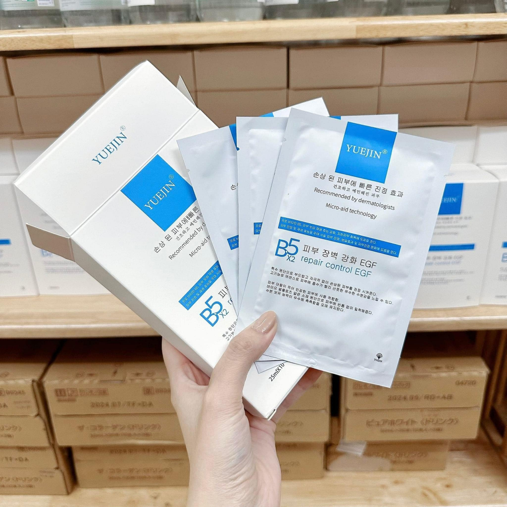 Mặt nạ B5 Repair Control EGF Yuejin phục hồi da