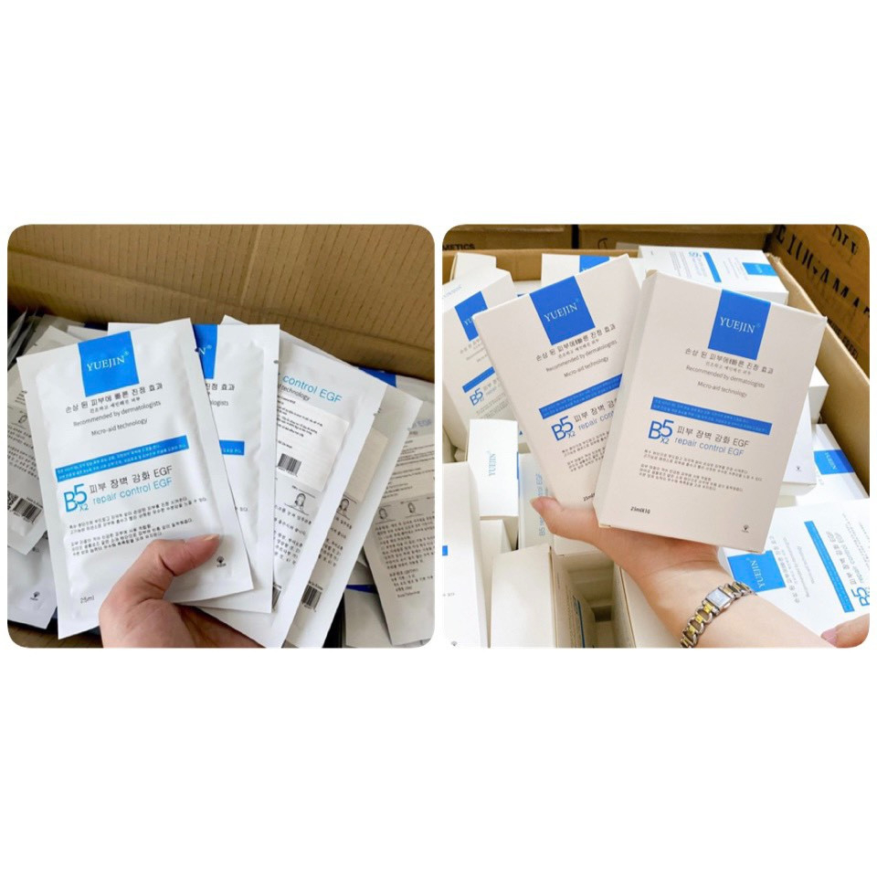Mặt nạ B5 Repair Control EGF Yuejin phục hồi da