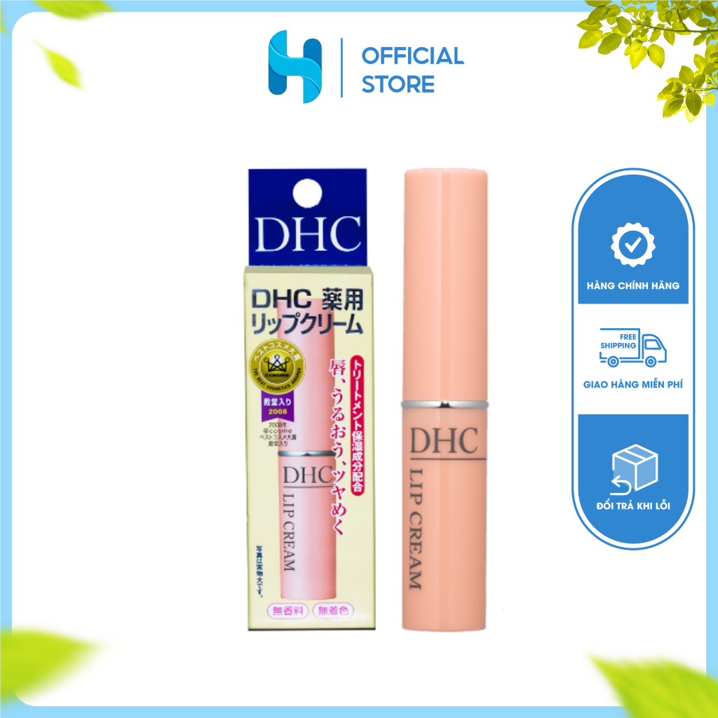 Son dưỡng ẩm môi ĐÊ HÁT CÊ Lip Cream 1.5g