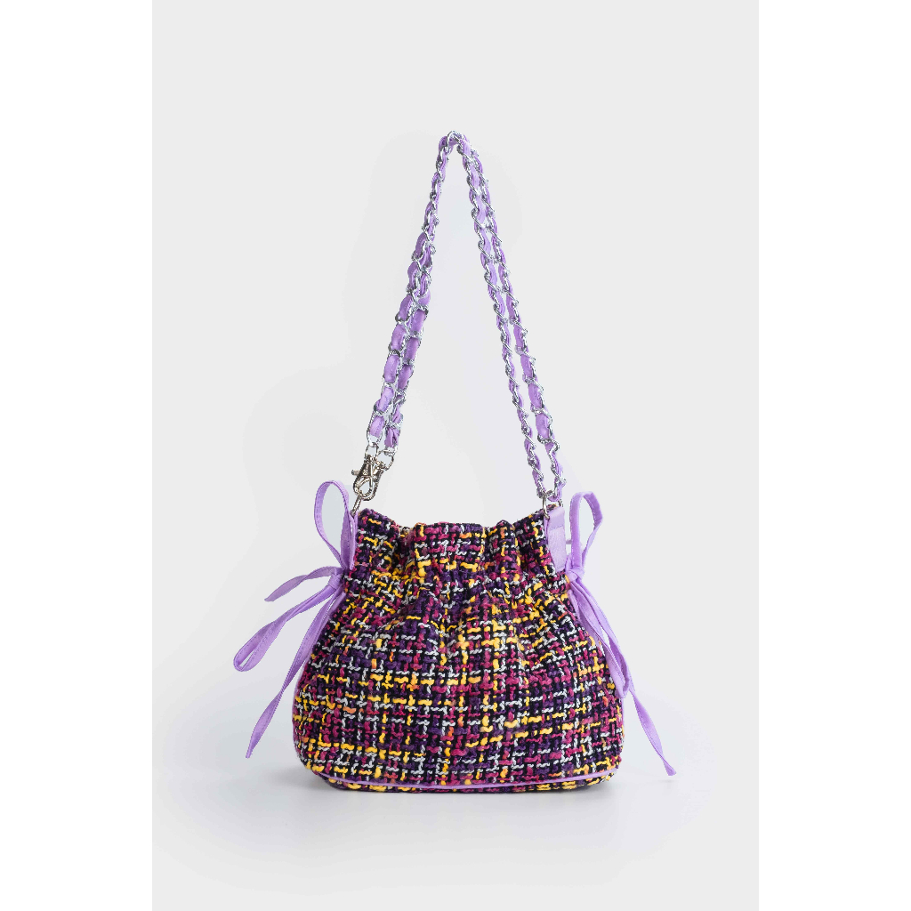 Túi xách đeo vai nữ Mochi Bag màu tím - TUILATUI