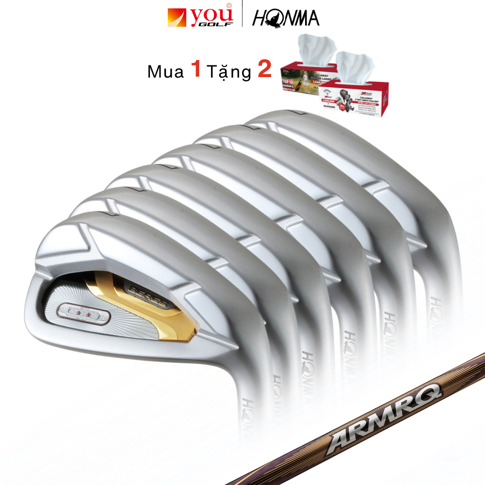 (Chính Hãng) Bộ Gậy Sắt Honma New Beres 2 Star - Bộ 6 Gậy Iron Cho Nữ