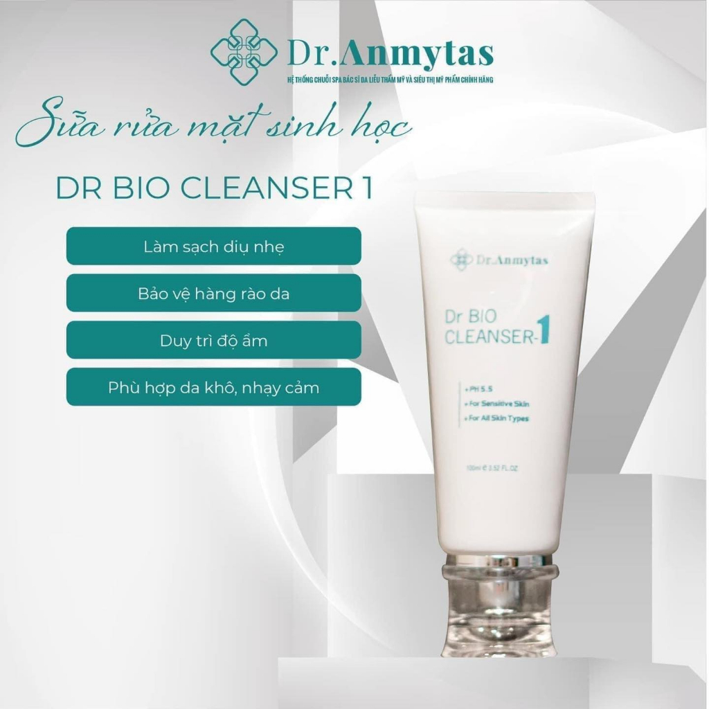Sữa Rửa Mặt Dr. Anmytas Bio Cleanser