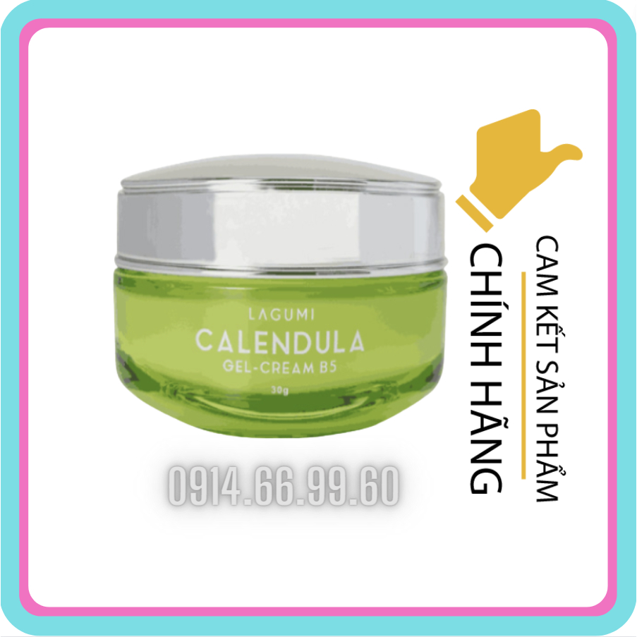 Kem dưỡng Lagumi cho da dầu, mụn với B5, Calendula cấp ẩm, giảm mụn, giảm thâm an toàn cho mẹ bầu và sau sinh