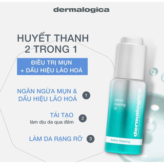 Serum Dưỡng Da Ban Đêm Dành Cho Da Dầu Mụn Dermalogica Hàng Công Ty