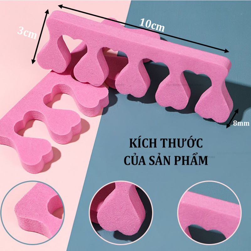 Kẹp Tách Ngón Tay Ngón Chân Dùng Làm Móng Nail Giá Rẻ