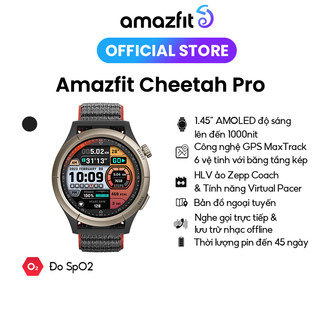 Đồng hồ thông minh Amazfit Cheetah Pro - GPS độc lập - Nghe gọi trực tiếp