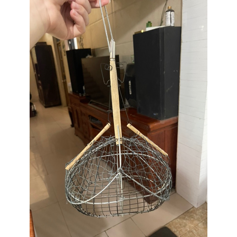 Lồng bây  khuyên sắt 2 mặt