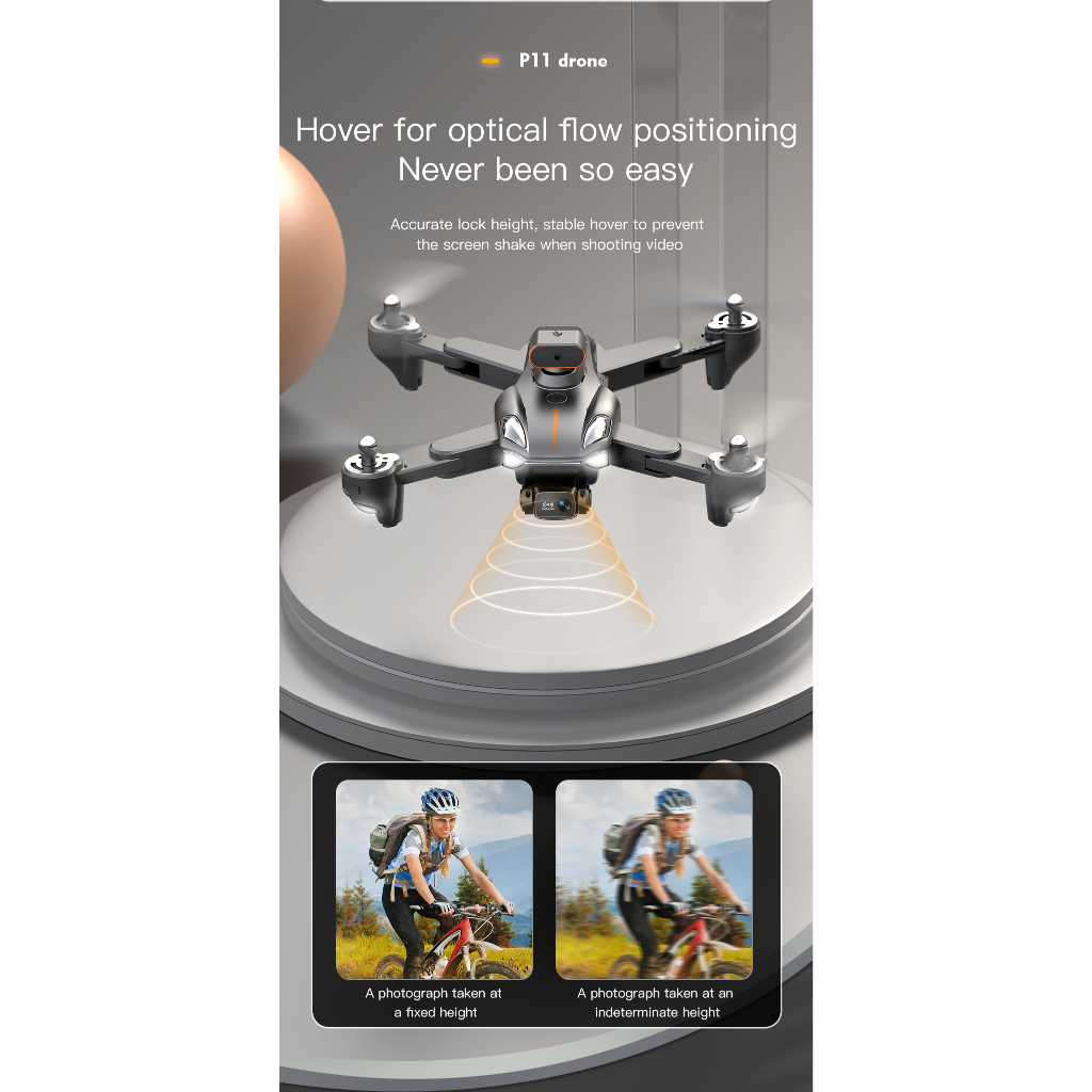 Flycam P11 PRO MAX Camera 8K - Bay Lên Bầu Trời Với Thời Gian Bay 30 Phút, 5G Wifi, GPS Định Vị và Hình Ảnh Siêu Nét