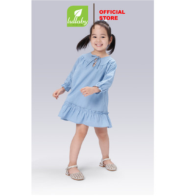 LULLABY - NH255V - Đầm bé gái dài tay