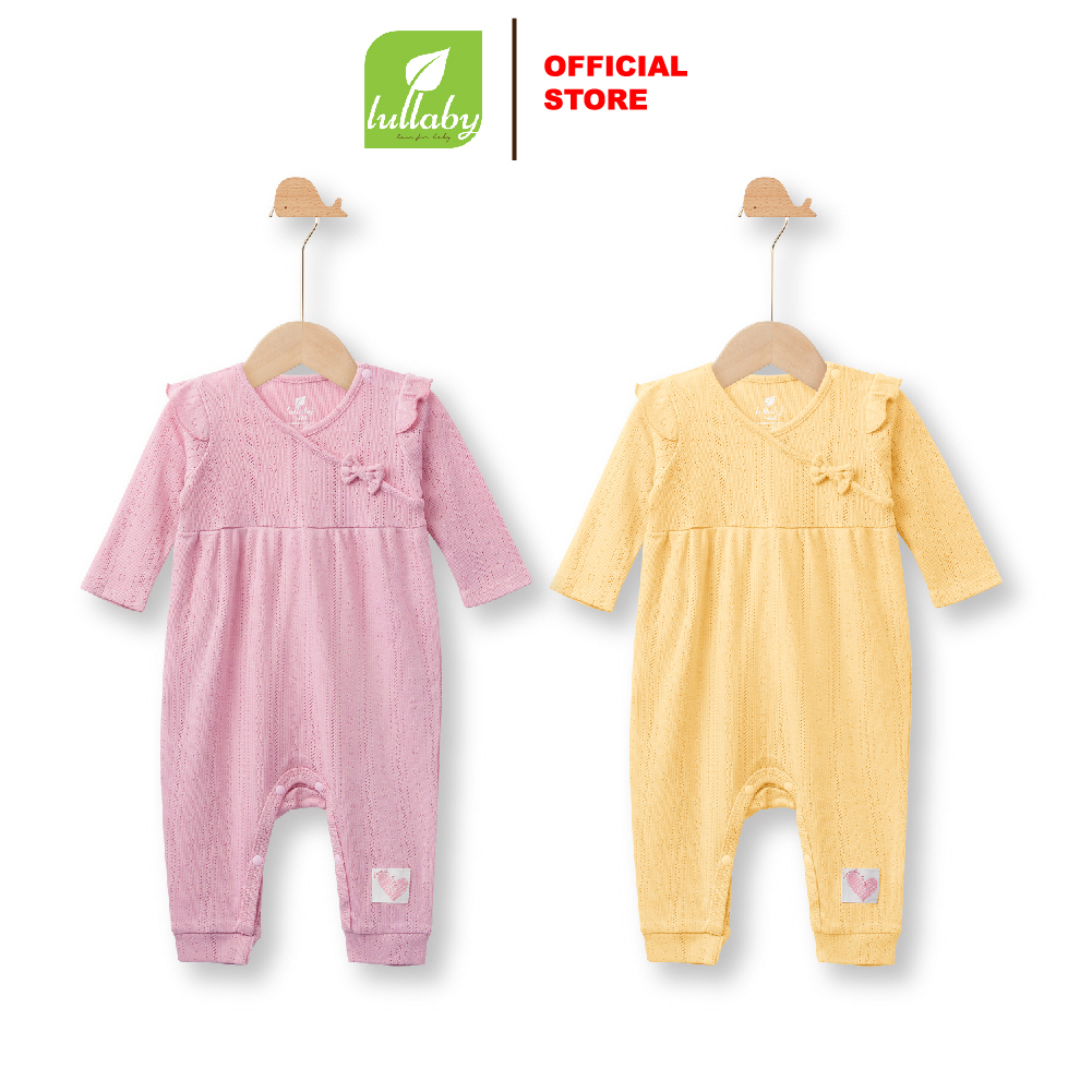 Lullaby - Sleepsuit Bé gái cài vai NH264V