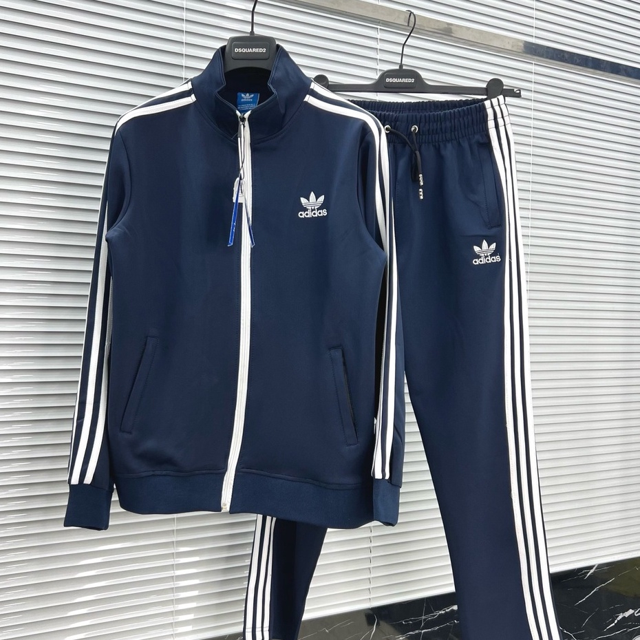 Bộ thể thao thu đông 🚚FREESHIP Áo bomber SST thể thao dài tay Adidas 3 sọc, chất vải Poly co giãn 4 chiều - HOTTREND 20