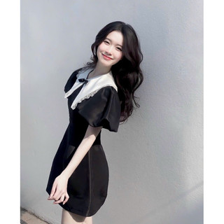 Đầm xòe chất taffta