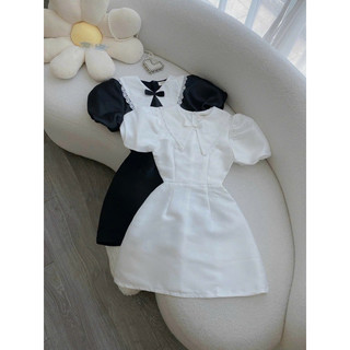 Đầm xòe chất taffta